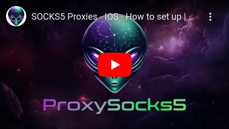 SOCKS5 Proxies - IOS